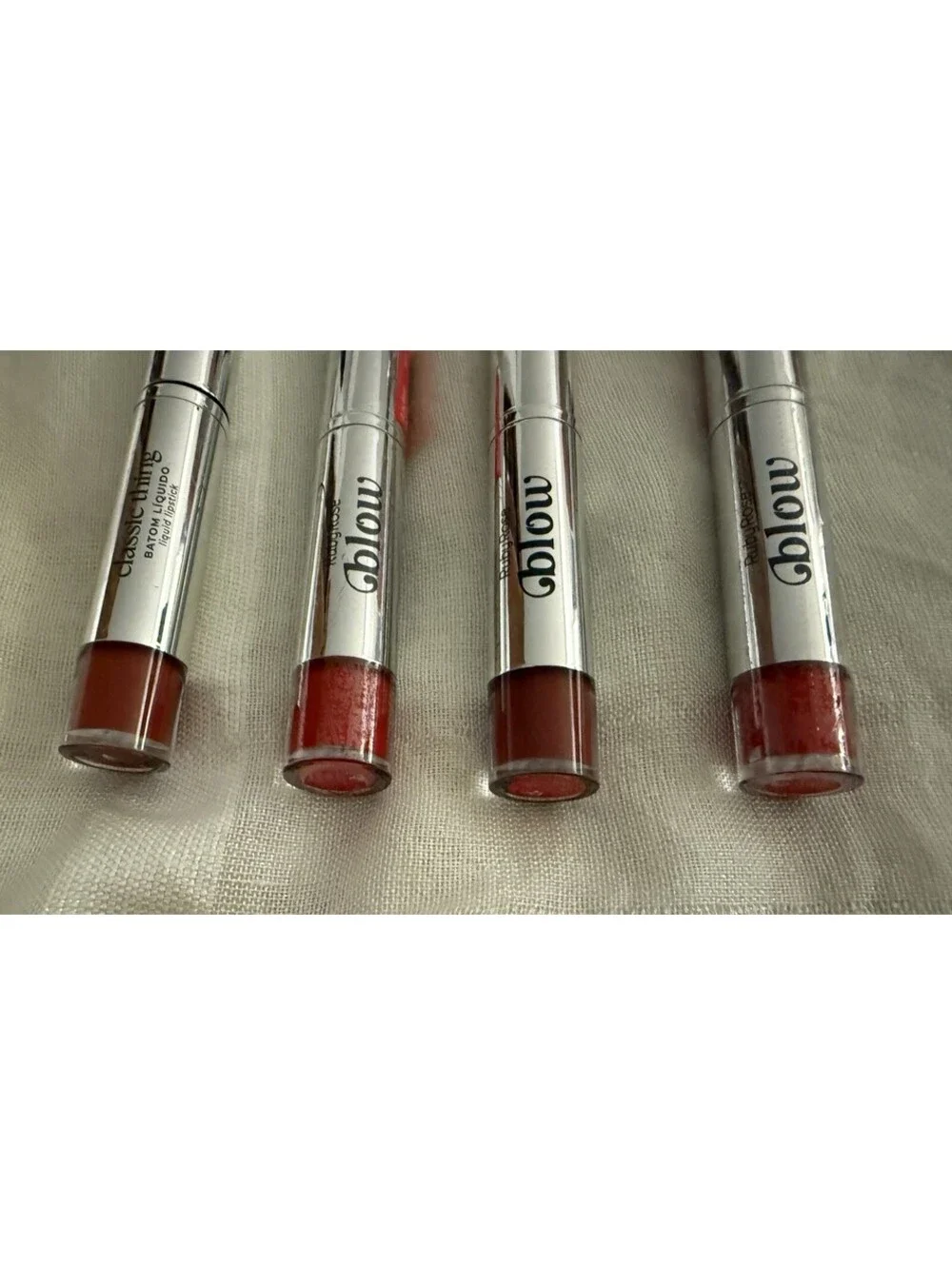 Ruby Rose Glow & Classic Thing Liquid Lipstick Lot of 4 + Warda Beauty Lip Color